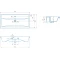 Раковина 101,2x45,5 см Corozo Фостер SD-00000932 - 3
