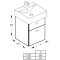Тумба белый глянец 55 см 2 ящика Ideal Standard Connect Cube C1835WG - 2