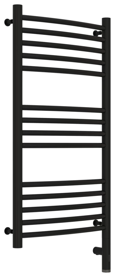 

Полотенцесушитель электрический 800x400 черный матовый МЭМ правый, перемычка выгнутая Сунержа Богема 3.0 31-5803-8040
