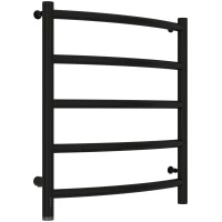 Полотенцесушитель электрический 600x500 черный матовый МЭМ левый Сунержа Галант 4.0 31-0830-6050