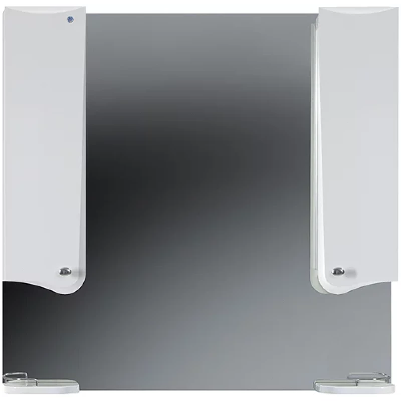 Зеркальный шкаф 98x98,2 см белый глянец Belux Модена В 100 Ш 4810924220202