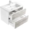 Комплект мебели бетон/белый матовый 70 см Roca Ronda ZRU9303003 + 327471000 + ZRU9303008 - 9