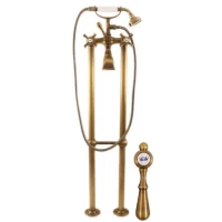 Смеситель напольный для ванны Rav Slezak Morava Retro MK450.5/2SM