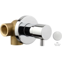 Переключатель на 3 положения Emmevi Piper C02319/BIO белый матовый