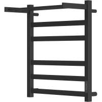 Полотенцесушитель электрический APEXTERMO Terra TR01164BM 600x430, диммер правый, черный матовый
