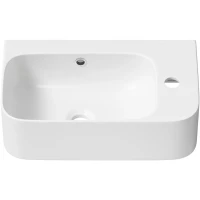 Раковина Lavinia Boho Bathroom Sink 33311061 45x27 см L, рукомойник, белый