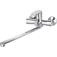 Смеситель для ванны Viko V-4805 универсальный, с душевым гарнитуром, хром