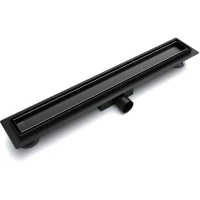 Душевой трап (лоток) Esbano M-TILE-70MB ESTRMETTILE70MB 70 см, с решеткой, 2 в 1 под плитку, черный матовый