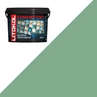 Затирка Litokol STARLIKE EVO S.420 VERDE PRATO 5кг.