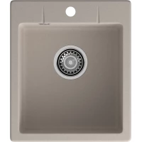 Кухонная мойка GranFest Urban 242 42x49 см, песочный