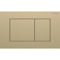 Кнопка смыва Geberit Sigma 40 115.629.QF.1 для инсталляции, латунь матовая