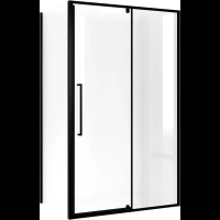 Душевой уголок Niagara NG-85-12AB-A90B-34 120x90 см, профиль черный матовый, стекло прозрачное