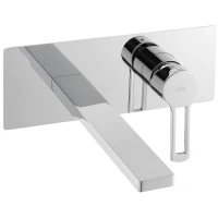 Смеситель для раковины Paffoni Ringo RIN104CR встраиваемый, без донного клапана, хром