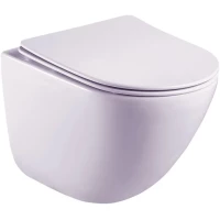 Унитаз подвесной Esbano Lotus ESUPLOTUW безободковый, с сиденьем микролифт, белый