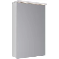 Зеркальный шкаф 50x80 см белый глянец L Lemark Zenon LM50ZS-Z