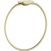 Полотенцедержатель кольцо Grocenberg AC0063MG золото матовый