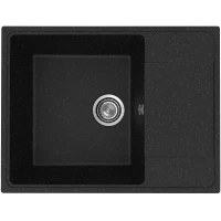 Кухонная мойка Practik PR-M-650-004 65x49,5 см, оникс