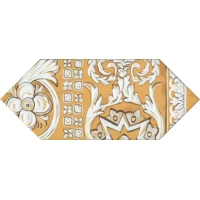 Декор Kerama Marazzi Алмаш 2 жёлтый глянцевый 14x34x6,9 HGD/B513/35000