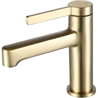 Смеситель для раковины Esko Canberra CR26Gold золотой матовый