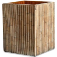 Корзина для мусора Kassatex Bali Bone ABA-WB