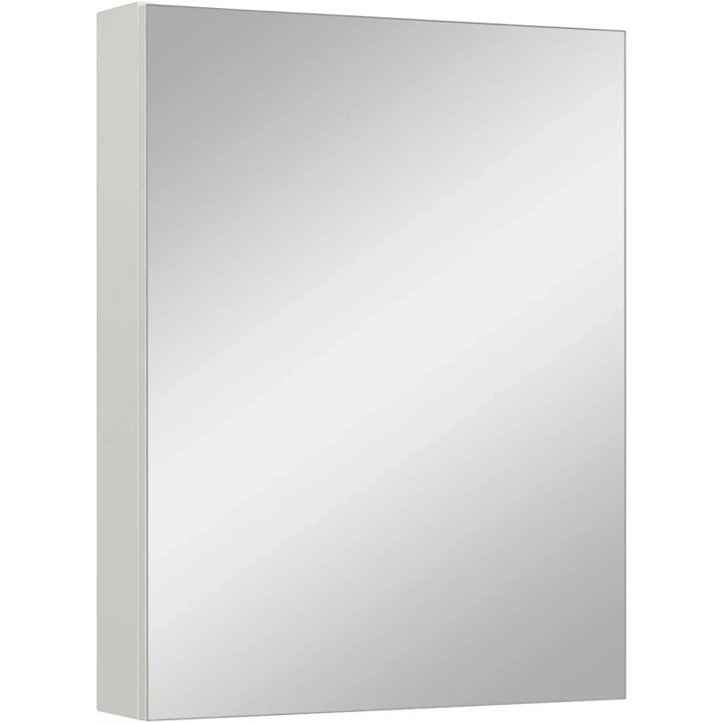 Зеркальный шкаф 50x65 см белый L/R Runo Лада 00-00001158