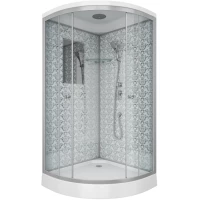 Душевая кабина 90x90x210 см Niagara NG-7701W прозрачное