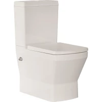 Унитаз-компакт Bien Neptun NPKD06301VE0W5SZ0 безободковый, с функцией биде, с сиденьем микролифт, белый