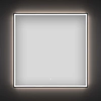 Зеркало 50x50 см черный матовый Wellsee 7 Rays’ Spectrum 172200400