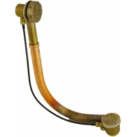 Слив-перелив для ванны Migliore Ricambi 30747 полуавтомат, бронза