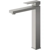 Смеситель для раковины Cezares Slider SLIDER-LC-IN с донным клапаном, сатин