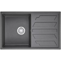 Кухонная мойка Granula 8002, графит