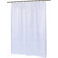 Штора для ванной комнаты Carnation Home Fashions Waffle Weave White SCWAF-21