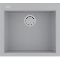 Кухонная мойка Paulmark Acrystone Decoration Urban grey PM935650-UGR 56x50 см, серый