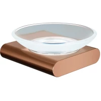 Мыльница Knotlor Oval SD101RB настенная, бронза матовая