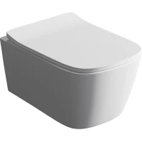 Унитаз подвесной Artceram A16 ASV006 01 00 безободковый, торнадо, белый