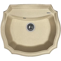 Кухонная мойка Florentina Эмилия 640 20.355.D0640.107 64x55 см, песочный