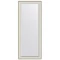 Зеркало напольное 79x200 см белая кожа с хромом Evoform Exclusive floor BY 6191 - 1