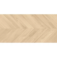 Керамогранит Вуд Роял Алмонд Шеврон бежевый 60x120