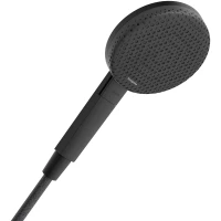 Душевая лейка Hansgrohe Raindance Alive Select S 24512670 125 мм, 3 режима, черный матовый