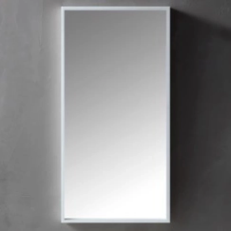 Зеркало 40x80 см белый Abber Stein AS6640