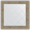 Зеркало 85x85 см виньетка античное серебро Evoform Exclusive-G BY 4315 - 1
