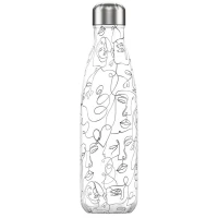 Термос 0,5 л Chilly's Bottles Line Drawing Faces B500LDFCE