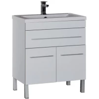 Тумба белый 74 см Aquanet Верона 00182706