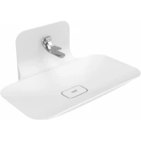 Раковина-чаша Creavit Foglia FG080-00CB00E-0000 80x49,5 см, накладная, подвесная, белый