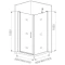 Душевой уголок 80x80 см Good Door Pandora CR-80-T-CH прозрачное с рисунком - 3