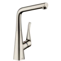 Смеситель для кухни, нержавеющая сталь Hansgrohe Metris M71 14822800