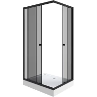 Душевой уголок с поддоном 120x80x195 см Niagara NG-012-14QT тонированное