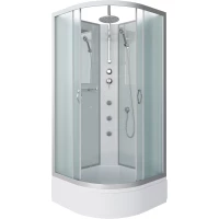 Душевая кабина 90x90x240 см Niagara NG-3301-14BKTG матовое