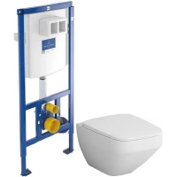 Комплект подвесной унитаз Am.Pm Inspire 2.0 C50A1700SC + система инсталляции Villeroy & Boch 92246100