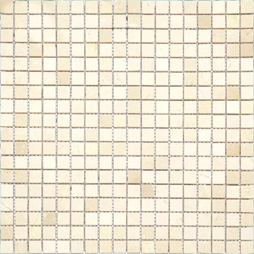 Мозаика Natural i-Tile 4M021-15P Мрамор бежевый, поверхность полированная 29,8x29,8
